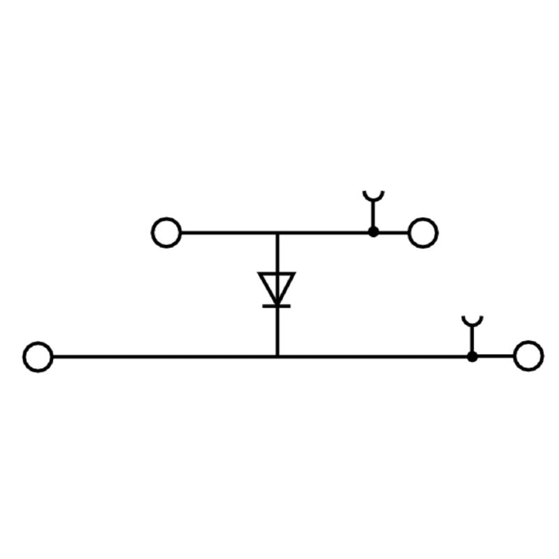 8670520000 - Double-Tier Terminal Block with 4 mm² Tension-Clamp Connection  (Pack of 50)