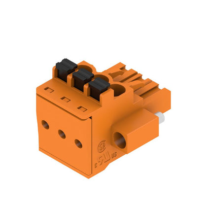 1980650000 - 3-Pole 5.00mm PCB Connector at 90° Angle  (Pack of 72)