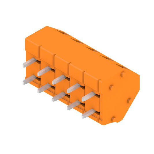 1914000000 - 5-Pole PCB Terminal with 5mm Spacing and Tension Clamp  (Pack of 100)