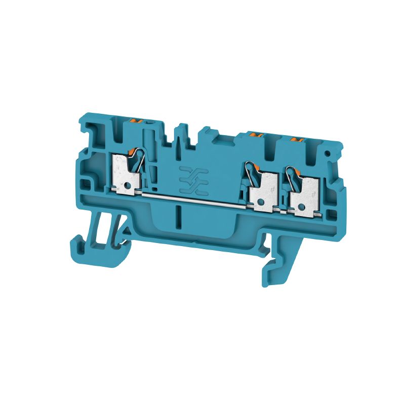 1552770000 - A3C 1.5 BL Feed-Through Terminal, 1.5 mm², 17.5 A, PUSH IN  (Pack of 50)