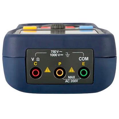 PCE-ERT 10 - Earth Resistance Meter with LCD & Ground Spikes