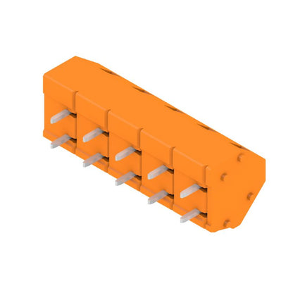 1952600000 - 7.50mm Terminal Block with 5 Poles, 135° Angle, Tinned Finish  (Pack of 100)