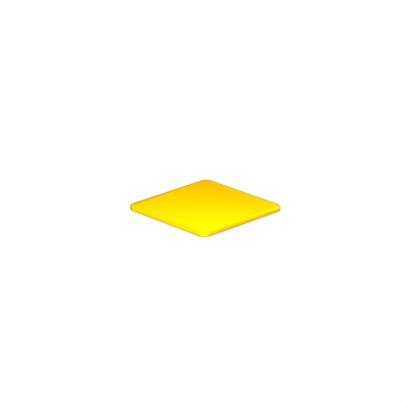 1131800000 - Yellow 27mm Adhesive SwitchMark Device Marker  (Pack of 60)