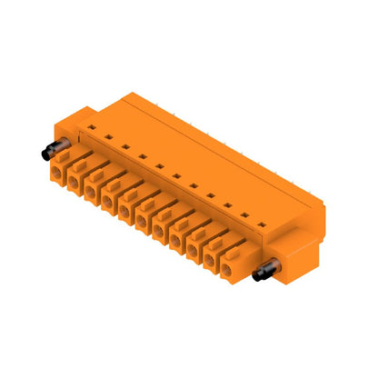 2541800000 - 11-Pole Push-In PCB Connector, 180° Angle, 1.5 mm²  (Pack of 50)