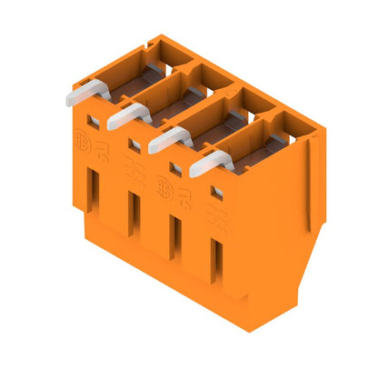 2429810000 - 5.08mm Orange PCB Terminal, 4 Poles, 180° Design  (Pack of 84)