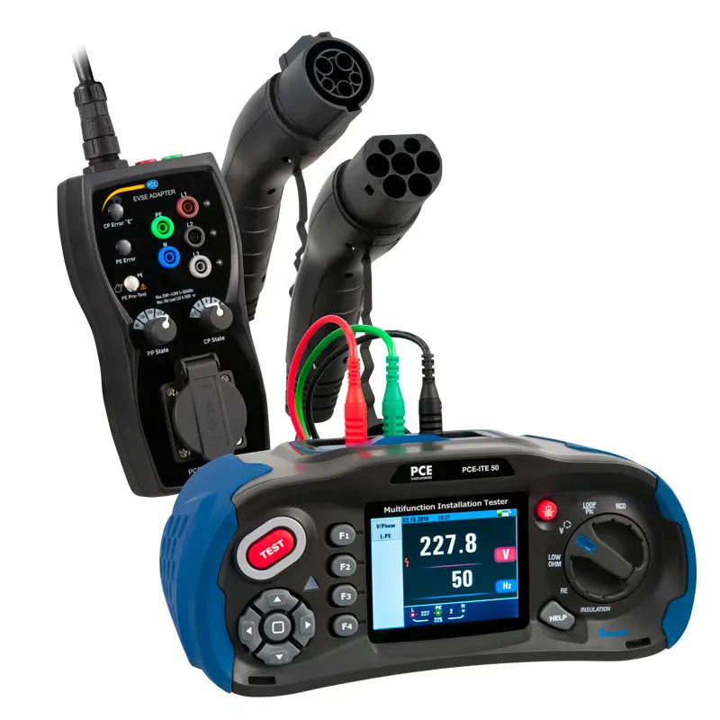 PCE-EVSE-KIT2 - Insulation Tester with 3.5" Display for EV Charging Stations