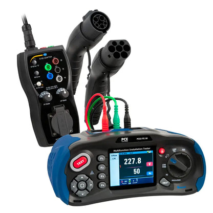 PCE-EVSE-KIT2 - Insulation Tester with 3.5" Display for EV Charging Stations