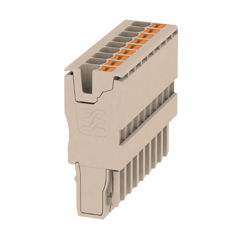 1513740000 - APG Plug 9 Poles, 800V, 24A, Dark Beige, RoHS Compliant  (Pack of 20)