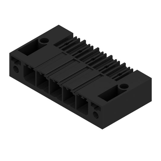 1930520000 - 7.62mm Black 5-Pole PCB Plug Connector with Flange  (Pack of 30)