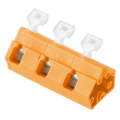 1953940000 - 3-Pole PCB Terminal with 3.5mm Solder Pin, Orange Finish  (Pack of 100)