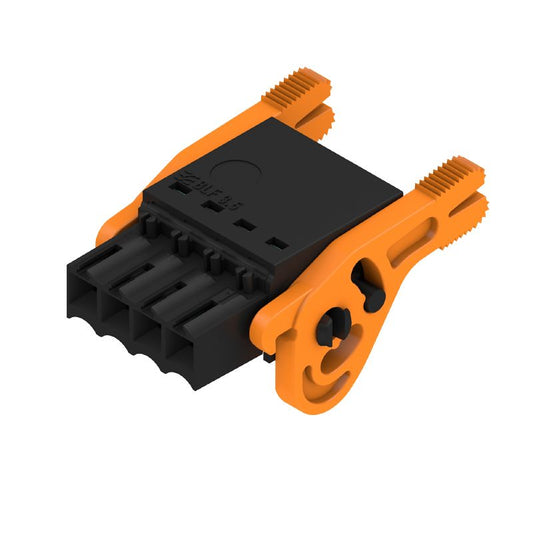 2459860000 - 4-Pole PCB Connector, 1.5mm², 180° Design, Pack of 84  (Pack of 84)