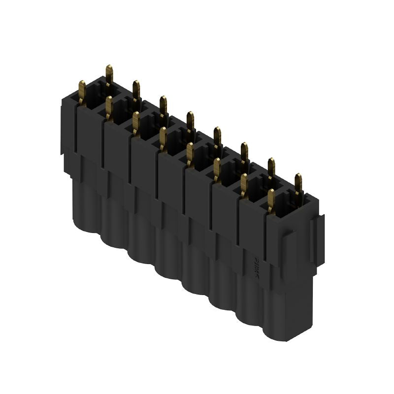 1244120000 - 8-Pole Black PCB Connector, 5.08mm Pitch, THT Solder  (Pack of 42)