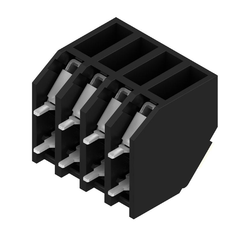 1885430000 - 3.81mm Black PCB Terminals with 4 Poles and 1.5mm Pins  (Pack of 35)