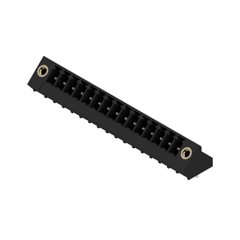 1978210000 - 3.81mm Pitch 15-Pole Black PCB Connector, 135° Elbow  (Pack of 50)