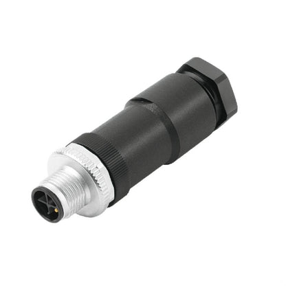 1391990000 - M12 Field-Attachable Connector, IP67, 8-10mm Cable Size