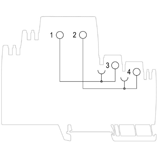 2122910000 - IP20 Push-In Connection Terminal System for Robust Applications  (Pack of 10)