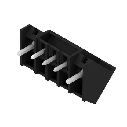 1978090000 - 3-Pole 3.81mm Black PCB Connector with Solder Flange  (Pack of 50)