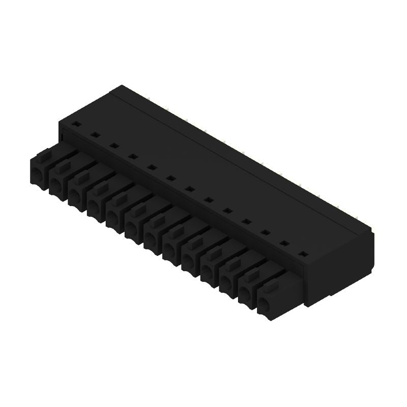 2541640000 - 3.81mm Female PCB Connector, 13 Poles, 180° Orientation  (Pack of 50)