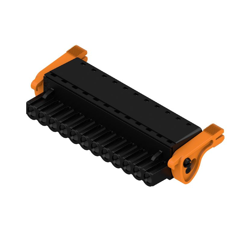 1014230000 - 12-Pole PCB Female Connector with 3.31 mm² Clamping Range  (Pack of 24)
