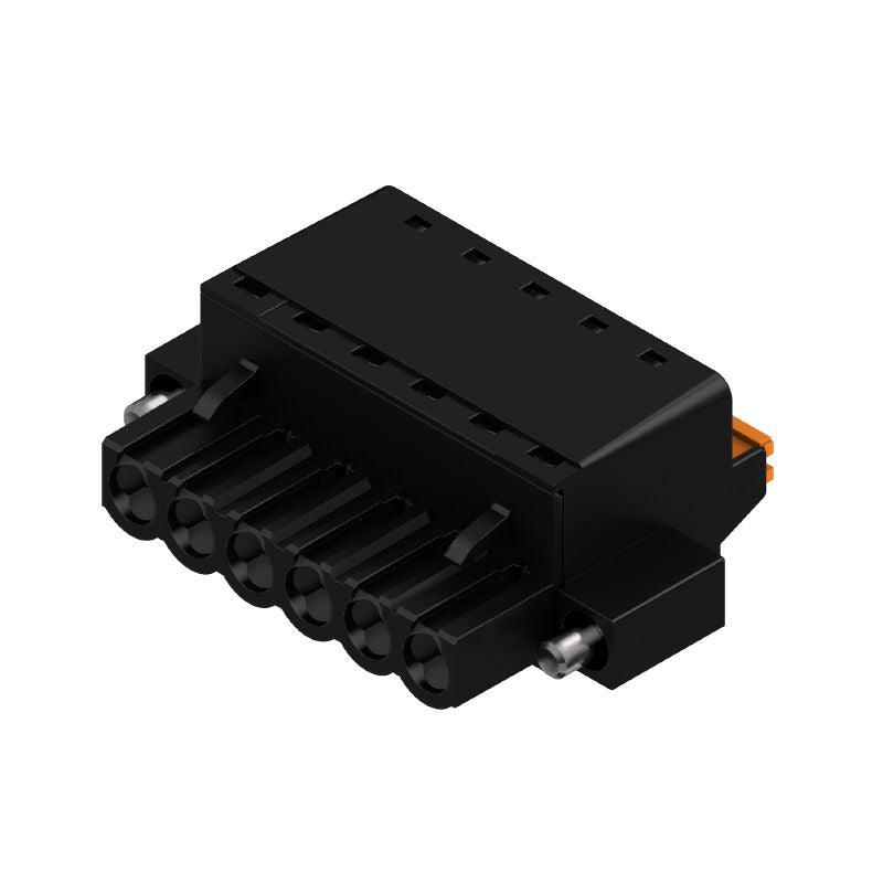 1017280000 - 5.00mm PCB Female Connector, 6-Pole, 180° Angle  (Pack of 42)