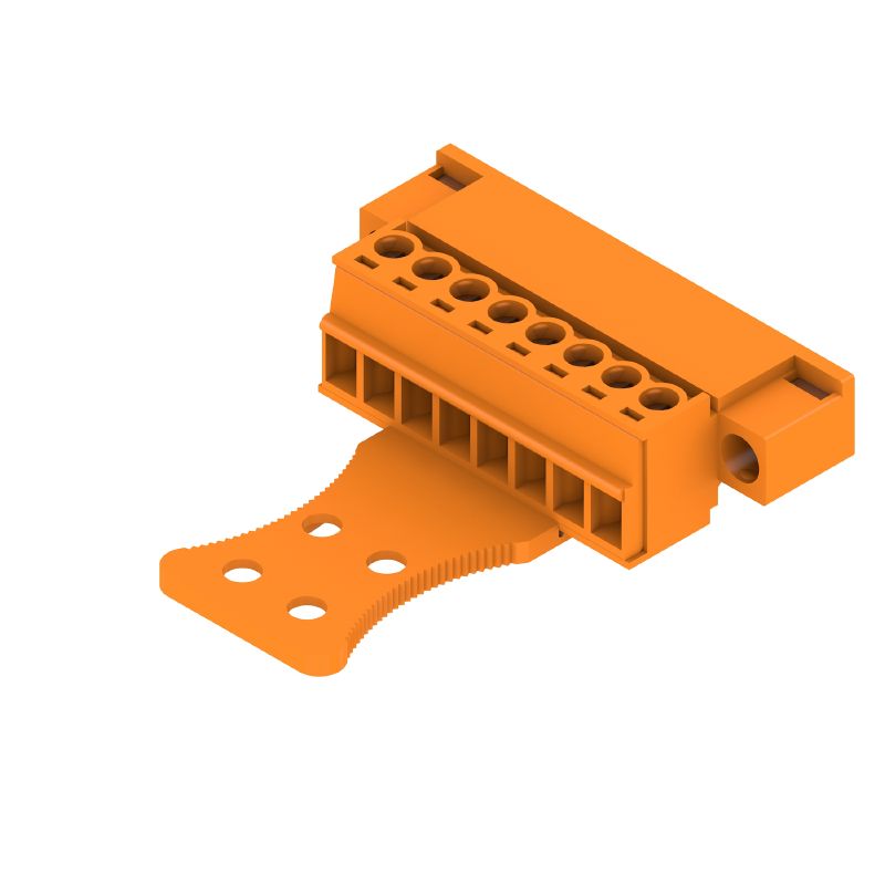 1237180000 - 3.81mm Male PCB Connector, 8 Poles, 180° Angle  (Pack of 50)