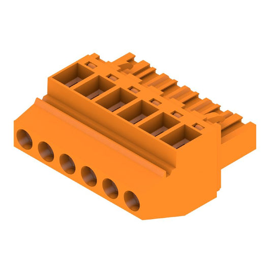 1948040000 - 5.08mm PCB Female Connector with 6 Poles and Yoke Clamp  (Pack of 60)