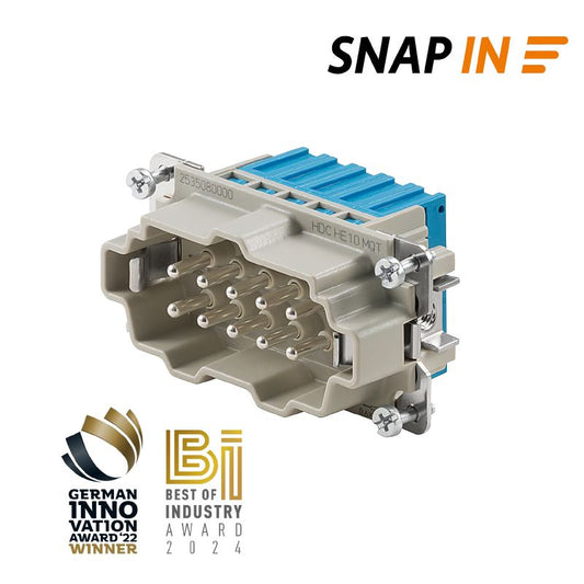 2535080000 - 10-Pole Connector, 34 mm Wide, 500V, 16A Capacity