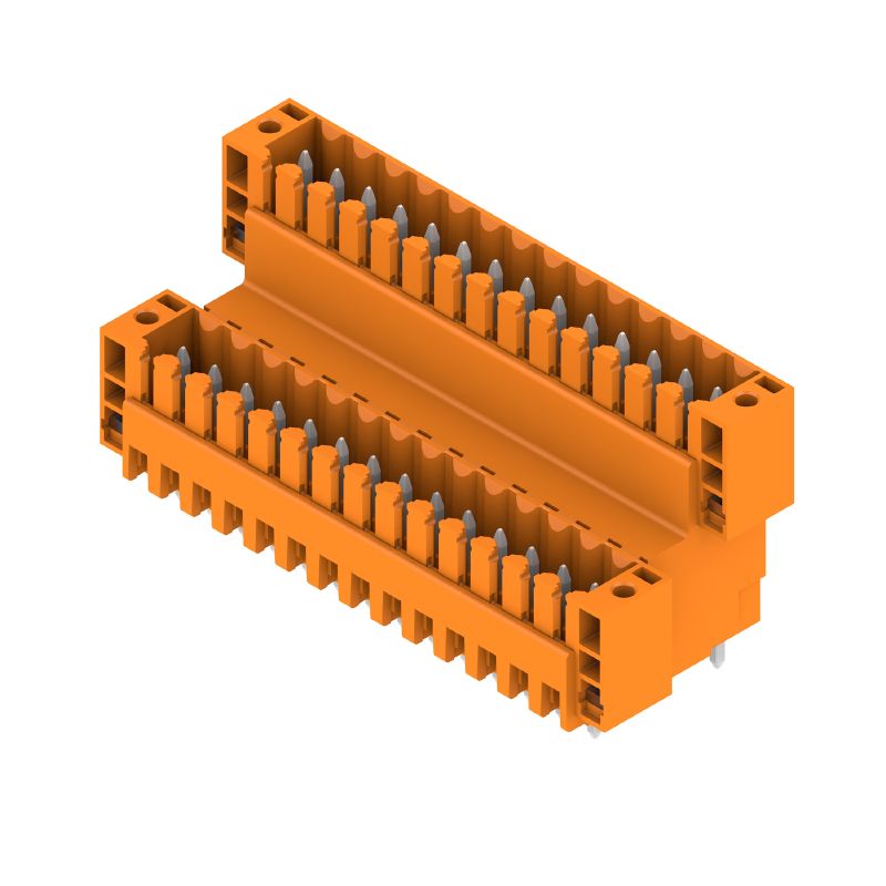 1641300000 - 3.5mm 28-Pole PCB Male Connector with THT Solder Pins  (Pack of 10)
