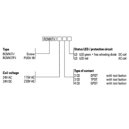 1398110000 - RCMKITP-I 230V AC Relay Module with 4 CO Contacts  (Pack of 10)