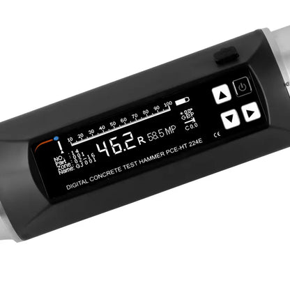 PCE-HT 224E - Digital Concrete Hardness Tester with OLED Display and Mobility