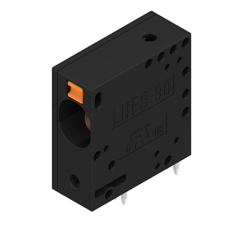 2500560000 - 10mm Black PCB Terminal, 1 Pole, 90° Angle  (Pack of 50)