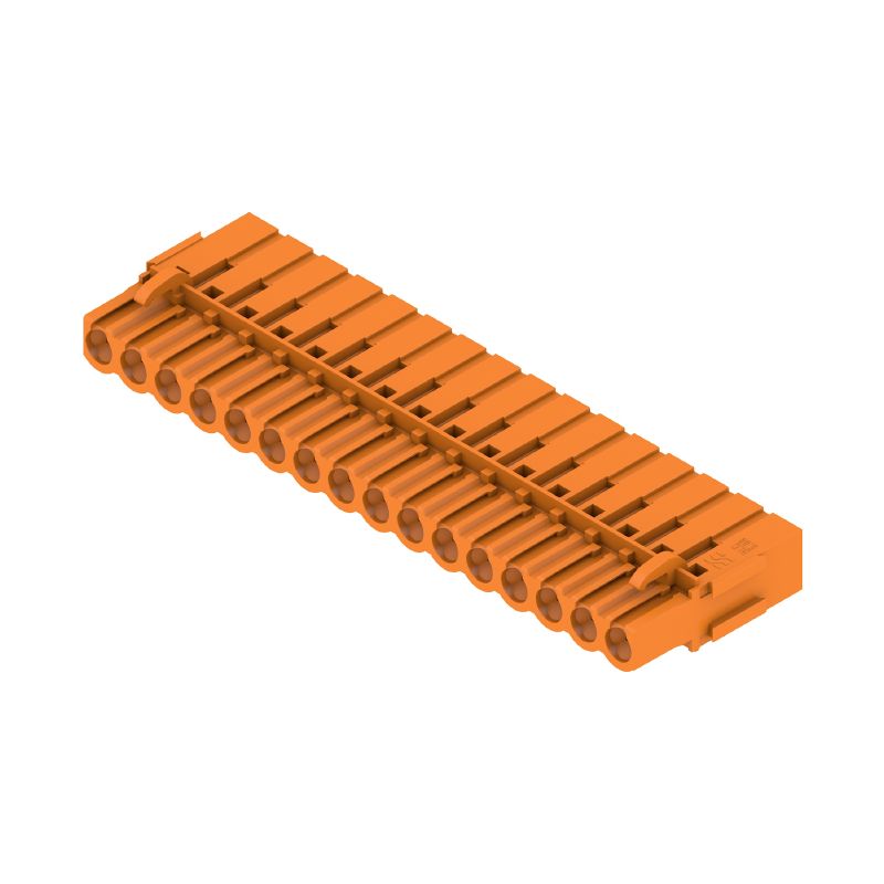 1649510000 - 5.08mm Female PCB Connector, 16 Poles, 180° Angle  (Pack of 50)