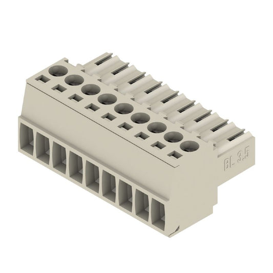1077380000 - 3.50mm 9-Pole Female Plug Connector, 180° Angle  (Pack of 54)