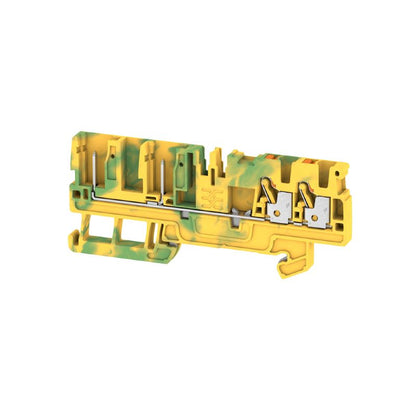 1513920000 - Green & Yellow 2.5mm² PE Terminal, Push-In Tech, UL Certified  (Pack of 50)