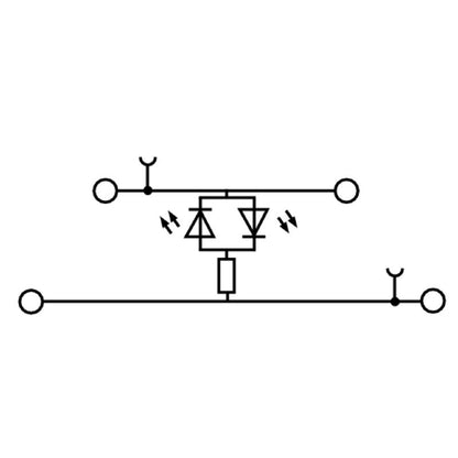 1905310000 - 2.5mm² Double-Tier Terminal, 53mm Deep, RoHS Compliant  (Pack of 50)