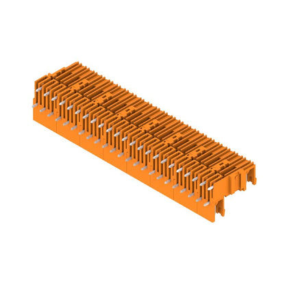 1725380000 - 46-Pole 5.08mm PCB Connector with 90° Elbow, Orange Boxed  (Pack of 10)