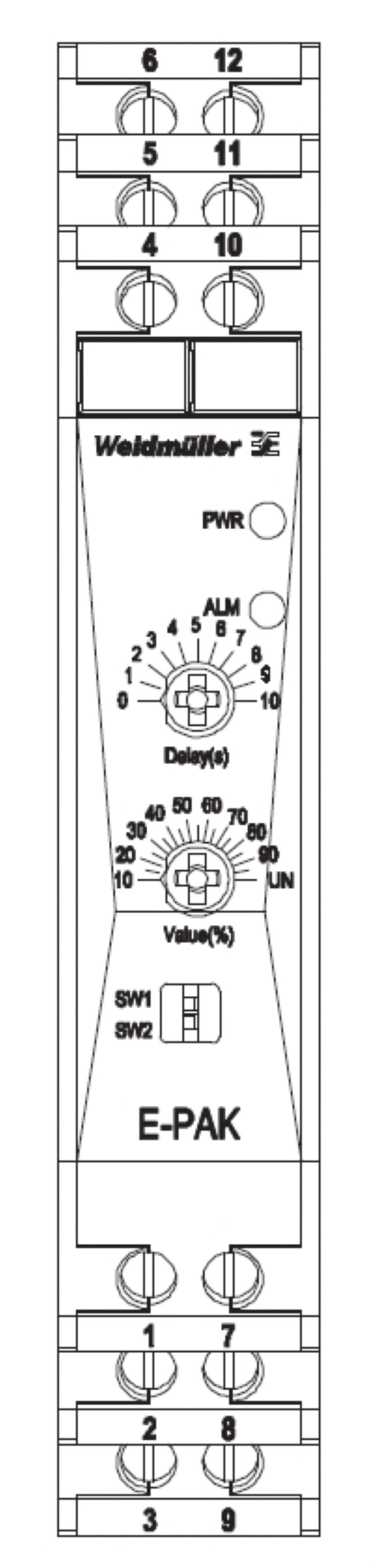 7760054247 - 89mm Depth Digital Device, IP20, Compliant with RoHS Standards