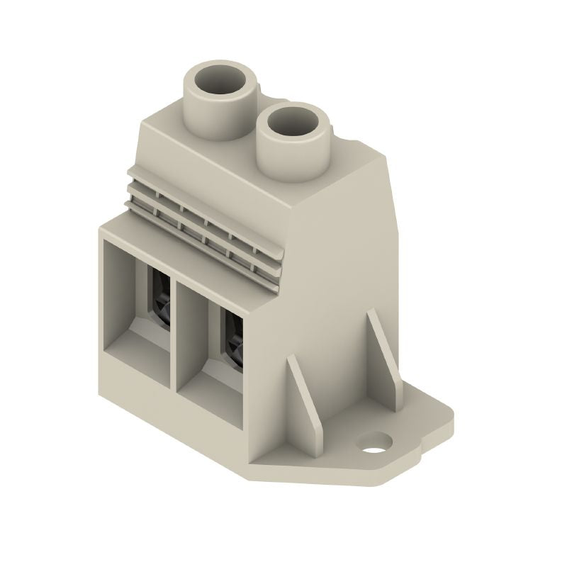 1047690000 - 15mm PCB Terminals, 2-Pole, 90° Angle, Pebble Grey  (Pack of 20)