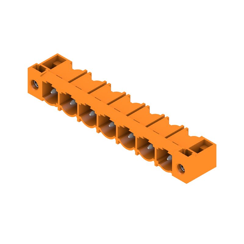 1124340000 - 7-Pole 7.62mm THT Connector, 90° Angle Solder Pins  (Pack of 24)