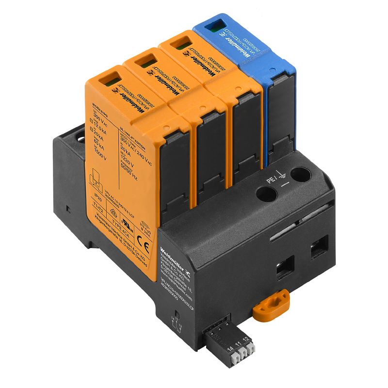 2636920000 - Low Voltage Surge Arrester with Remote Contact Capability