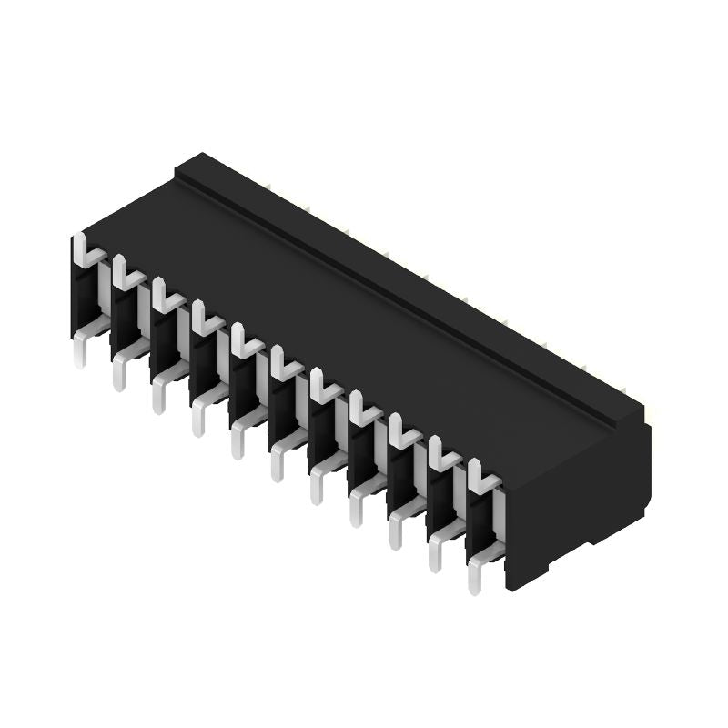 1250460000 - 3.50mm Black PCB Terminal with 11 Poles, PUSH IN Actuator  (Pack of 180)