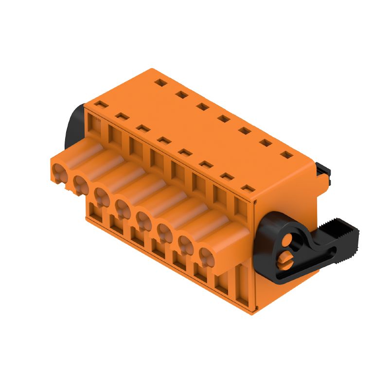1065270000 - 8-Pole PCB Connector, 180° Angle, PUSH IN Mechanism  (Pack of 24)