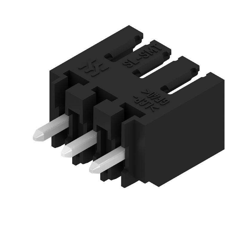 1044310000 - 3-Pole 3.50mm Black PCB Connector with 180° Orientation  (Pack of 265)