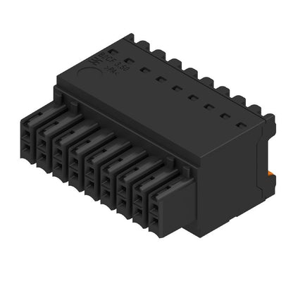1277540000 - 3.50mm Female PCB Plug-in Connector, 18 Poles, 180° Angle  (Pack of 54)