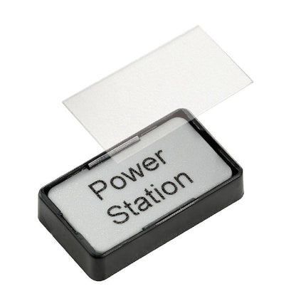 1934450000 - 30x60mm Transparent Self-Adhesive ClipCard Accessory  (Pack of 10)