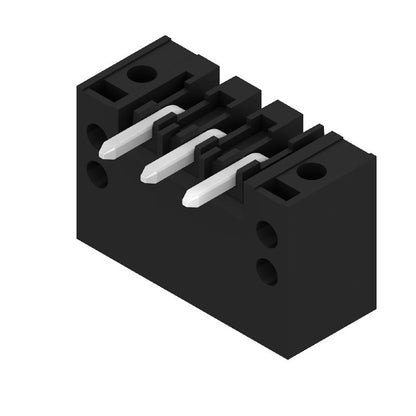 1842090000 - 3.50mm Male PCB Connector, 3 Poles, 90° Angle, Black  (Pack of 102)