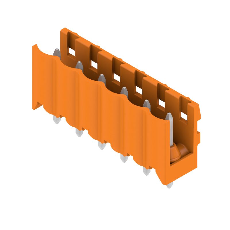 1581360000 - 5mm 6-Pole Male PCB Connector with THT Solder Pins  (Pack of 50)