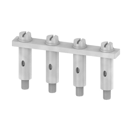 1897130000 - 4-Pole Cross-Connector, 41A, 11mm Pitch, Silver Grey Finish  (Pack of 100)