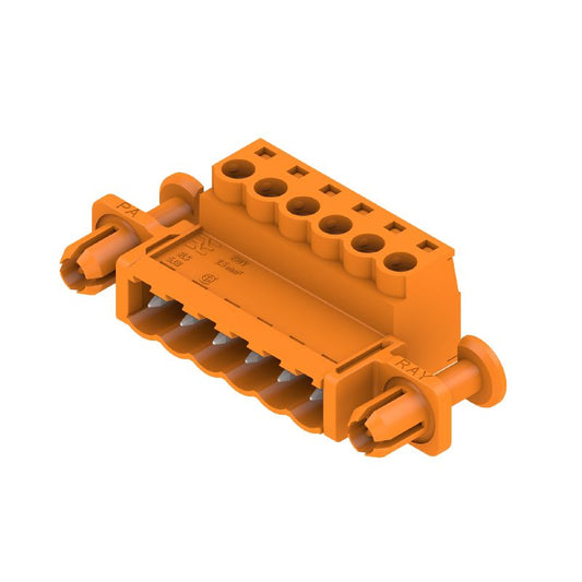 1353520000 - 5.08mm 6-Pole PCB Connector with Clamping Yoke  (Pack of 30)