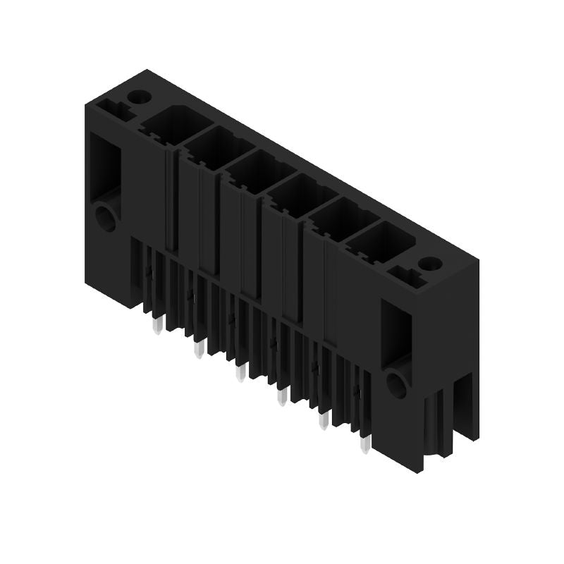 1930750000 - 7.62mm Male PCB Connector with Clip-On Flange, 6 Poles  (Pack of 30)